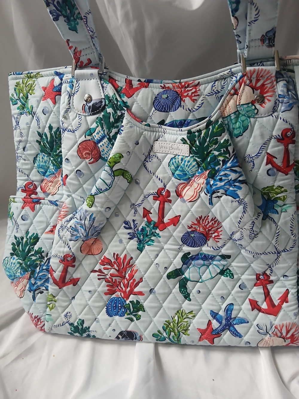 Vera Bradley Anchors Away Pattern Bag Great Condition! - Picture 4 of 10